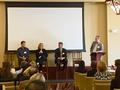A session on the future of real estate transactions included Adam Gothelf, founder of  Disclosures.io, C. Daniel Bremer, director of operations and co-founder of myTheo, and Susan McHan, president of Opes Advisors.