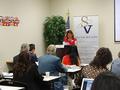 SILVAR Global Business Council Chair Tess Crescini welcomes everyone to the program.
