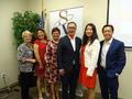 Left to right are NAR CIPS Advisory Board member Joanne Fraser, SILVAR Global Business Council chair Tess Crescini, Vicky Silvano, Rusmin Lawin, and panelists Kim Heng with Keller Williams Realty and Tim Tran with The Ivy Group.