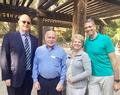 SILVAR Executive Officer Paul Cardus, President Bill Moody, Board Director Joanne Fraser and Cupertino-Sunnyvale District Chair Jeff Bell