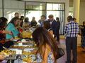 Attendees enjoyed a Taste of SILVAR reception with food from different countries.