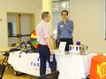 Kyle Chuang with Farmers' Insurance was a key sponsor of the event.