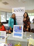 At the Women's Council of Realtors Silicon Valley (WCR SV) table were president Anna Maria Valenzuela and Tracey McNeeley.