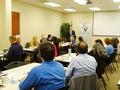 SILVAR Executive Officer Paul Cardus welcomes everyone to SILVAR's "Learn to Be a Leader 2" workshop.