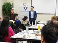 Low said respect and being able to communicate at a personal level with the public and colleagues are important traits of a leader.