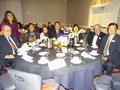 Cheryl Javier with SILVAR President Bill Moody, Board Director Mark Wong, Global Business Council members David Tonna, Daisy Huang, and Jimmy Kang, pictured here with his family.
