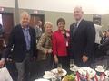 SILVAR Executive Officer Paul Cardus and Board Director Joanne Fishpaw Fraser pictured here with Vicky Silvano, Global Ambassador to the Philippines, and Jeff Dowler with the North San Diego County AOR. They are all CIPS designees.