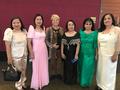 Board Director and SILVAR Global Council member Joanne Fraser with CREBA VP of International Affairs Vangie Yia and new and current CIPS designees from the Philippines.