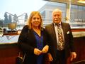 C.A.R. Director Katherine Frey with President Bill Moody