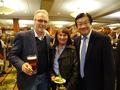 Michael Hall, Davena Gentry and Board Director Mark Wong