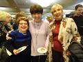 Carole Feldstein, Sue Walsh and SILVAR treasurer Phyllis Carmichael