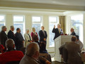 Hamilton is sworn in by SILVAR President Bill Moody.