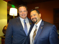 Santa Clara County Association of REALTORS® CEO Neil Collins with San Mateo County Association of REALTORS® President Jesse Gutierrez
