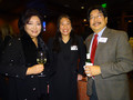 AREAA SV President Michelle Lin, VP Andy Chung with Sylvia Lee, AREAA SV Director