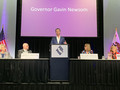 California Governor Gavin Newsom tells REALTORS&reg; he wants to build 300,000 to 400,000 housing units on an annual basis. California is experiencing a crisis of affordability.