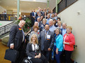 Senator Scott Wiener joined SILVAR members for a photo after his talk. Can you spot where he is?