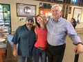 SILVAR President Alan Barbic, District Chair-elect Liz Doyle and District Chair Jim Hamilton