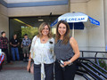 Reinita Osborne and Julie Williams stop by