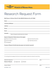 Image About Research Request Form