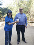 Sponsor Sue Lee (Citi) with drawing winner. Thank you for  your sponsorship