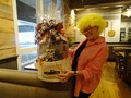 President-elect Mary Kay Groth all decked out for the event.