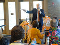 Boudreau encouraged members to bid generously as proceeds from the auction would go to the Charitable Foundation.