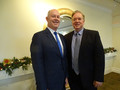 SILVAR EO Paul Cardus and 2019 Los Gatos-Saratoga District Chair Jim Hamilton welcome members.