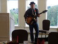 Local guitarist Robert Witmeyer provided musical entertainment during the breakfast.