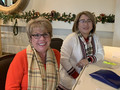 SILVAR staff Barbara Ruthig and Jennifer Van check in members at the door.