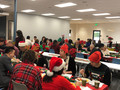 Members of the Cupertino-Sunnyvale District enjoying a delicious holiday breakfast.