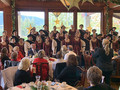 The Mountain View High School Choir sang beautifully.