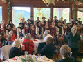 They sang "I Love You" in sign language and other songs in many different languages.
