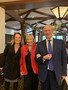 Phyllis Carmichael (middle) with her daughter-in-law Jamie Carmichael and SILVAR CEO Paul Cardus