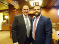 NAR Director, Bay East AOR past president and candidate for C.A.R. President-elect 2021 Otto Catrina with SILVAR Government Affairs Director Ryan Carrigan