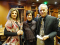 2019 Region 9 Chair Denise Welsh with Moise and Katrin Nahouraii