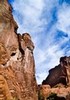 Cliff and clouds (#1), Canyon de Chelly, Arizona