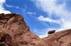 Cliff and clouds (#2), Canyon de Chelly, Arizona