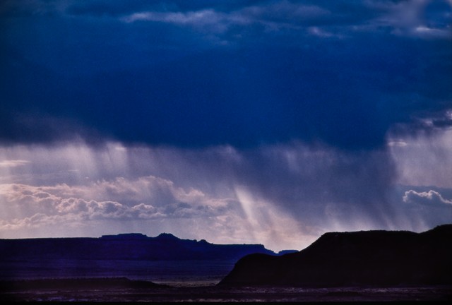 Big storm (#1), Painted Desert, Arizona