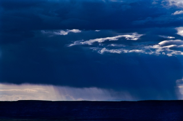 Big storm (#2), Painted Desert, Arizona