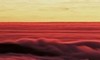 Fast-moving fog covers Big Sur ridges, California
