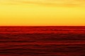 Yellow sky over a red Pacific, Big Sur, California