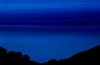 Dawn in deep blue (#1, horizontal), Big Sur, California