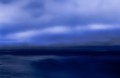 Storm at dawn, Big Sur, California