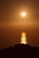 Starburst setting sun (#3, vertical)..., Big Sur, California