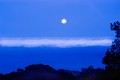 Moonset at dawn (#4, horizontal)... Big Sur, California