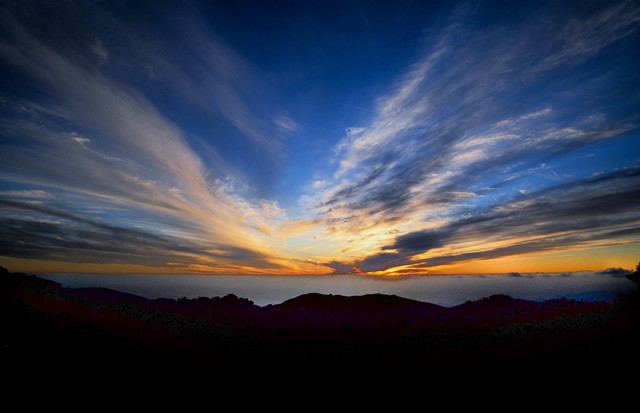Clearing storm, Big Sur, California