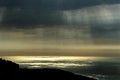 God's-rays (#2, horizontal)... Big Sur, California