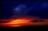 Sun like a supernova (#1, horizontal)... Big Sur, California