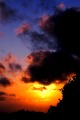 Last of the dark clouds... Big Sur, California