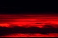 Twilight-flames over the Pacific (#2), Big Sur, California